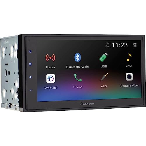 Pioneer DMH-342EX Digital Multimedia Receiver with Weblink, 6.8” Capacitive Touchscreen, Double-DIN, Built-in Bluetooth, Amazon Alexa via App, Backup Camera Compatible Pioneer DMH-342EX Digital Multimedia Receiver with Weblink, 6.8” Capacitive Touchscreen, Double-DIN, Built-in Bluetooth, Amazon Alexa via App, Backup Camera Compatible